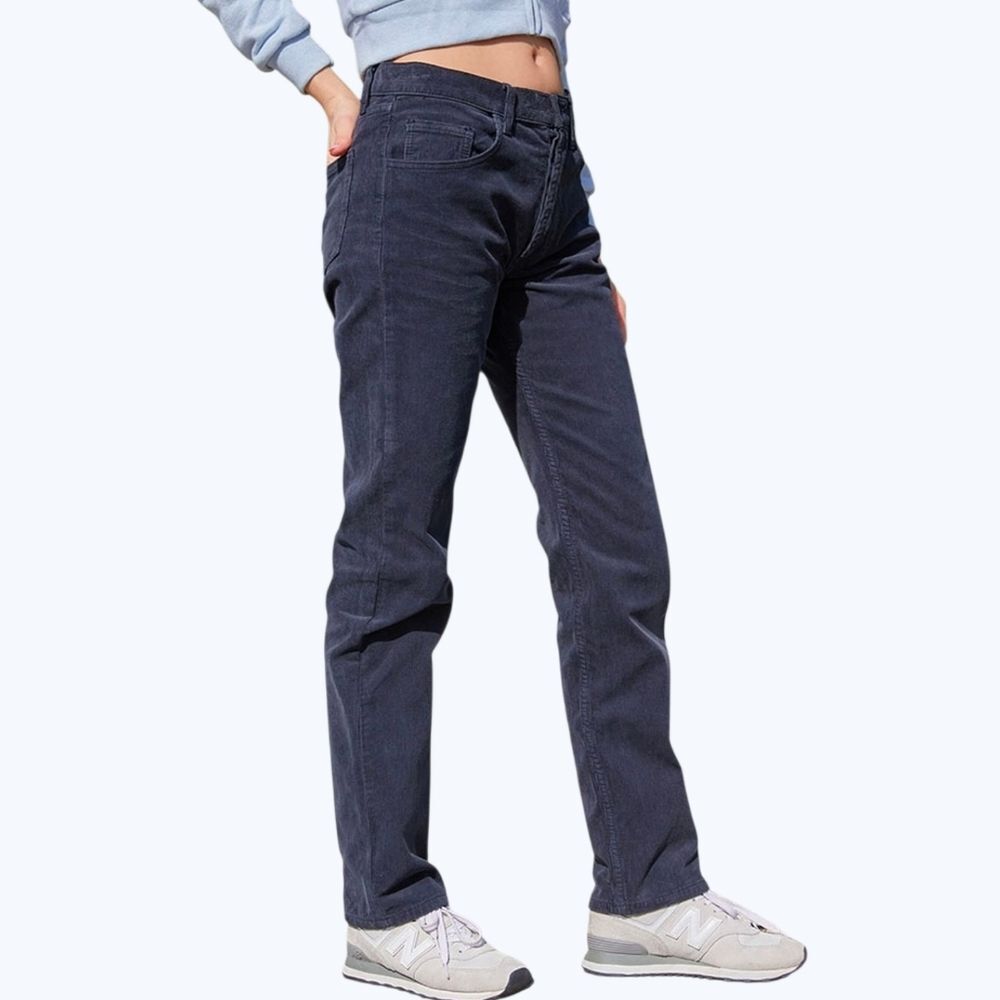 NWOT John Galt X Pacsun Corduroy High Rise 100% Cotton Straight Leg Pants Size M - Picture 2 of 10